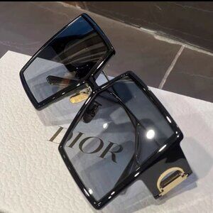 Dior Montaigne Oversized Square Sunglasses